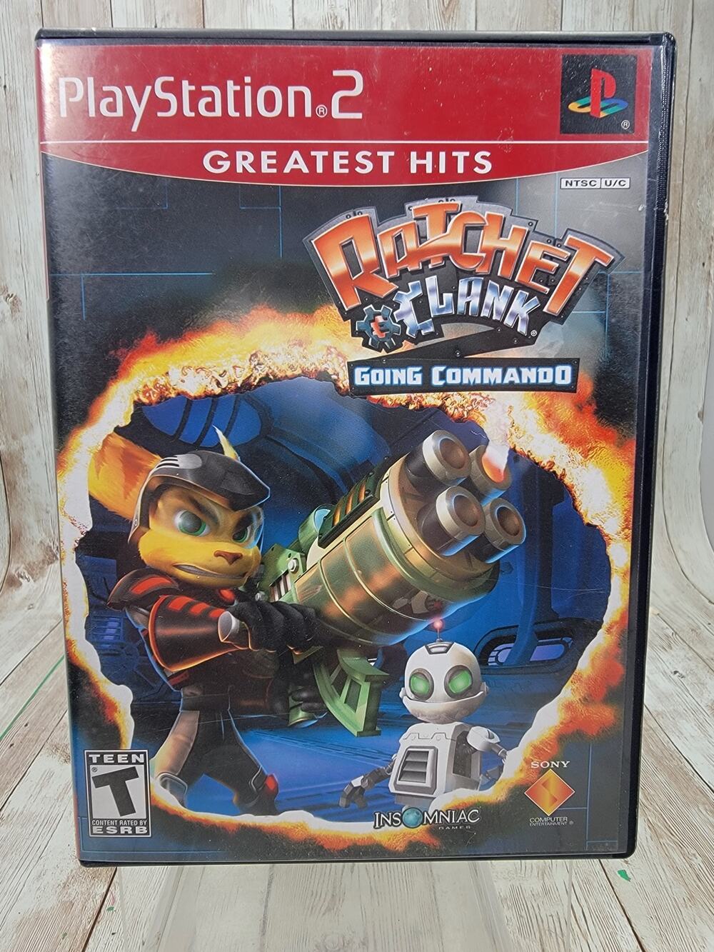 Ratchet & Clank Going Commando Greatest Hits - Sony PlayStation 2 PS2 Pristine